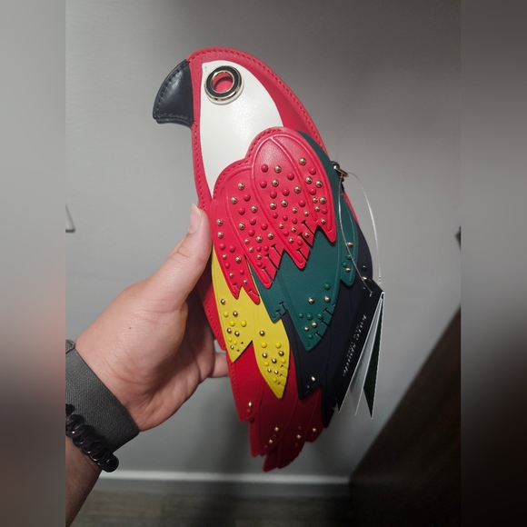 NWT Kate Spade Rio 3D Parrot Crossbody - Picture 6 of 6